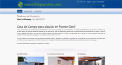 Desktop Screenshot of casavillaparaiso.com