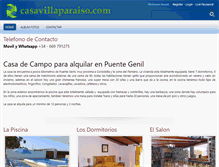 Tablet Screenshot of casavillaparaiso.com